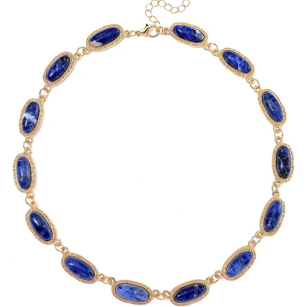 Sodalite 170.00 ctw Necklace 18-20 Inches